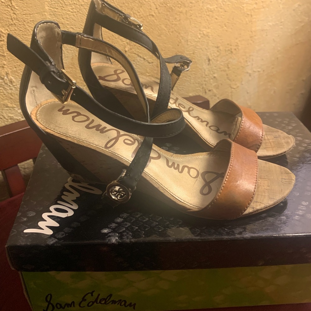 Sam Edelman wedged sandals